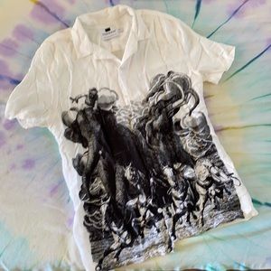 Men’s Linen button up